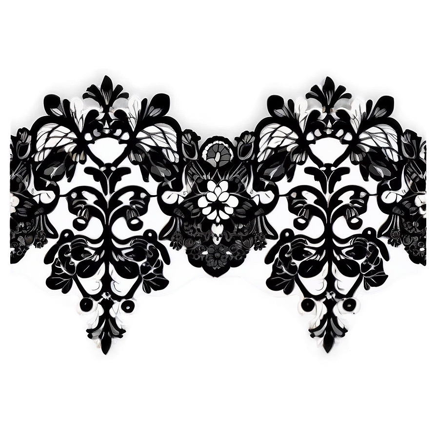 Vintage Lace Pattern PNG 6 PNG with transparent background