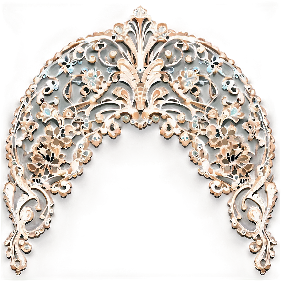 Vintage Lace Pattern PNG iag43 PNG with transparent background