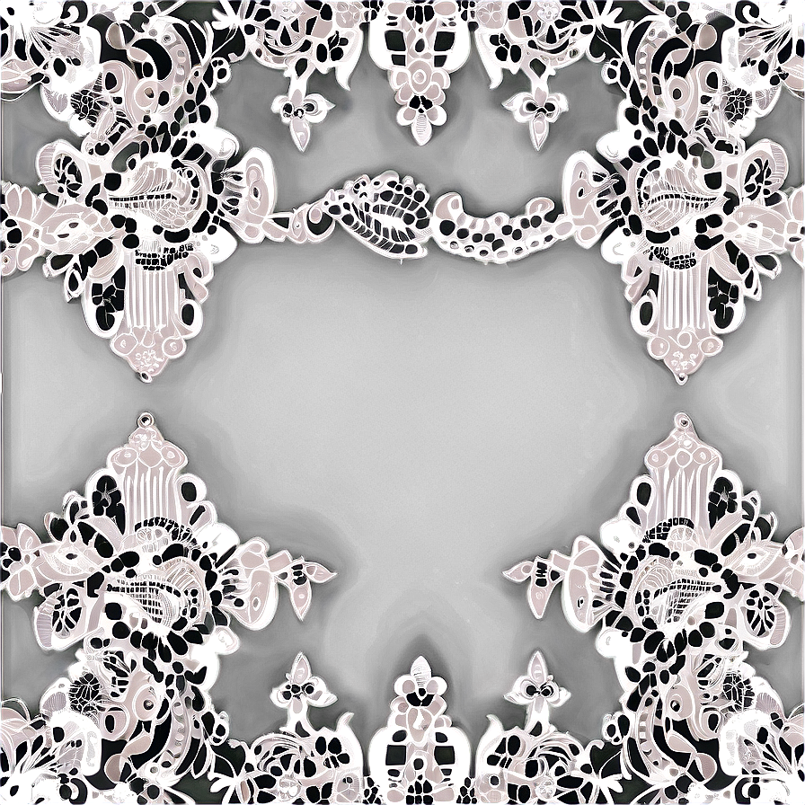 Vintage Lace Pattern PNG vwg PNG with transparent background