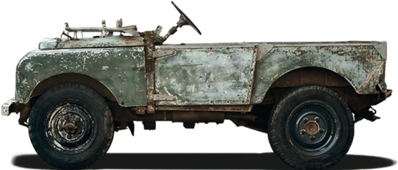 Cool Vintage Land Rover, HD Png Download PNG with transparent background