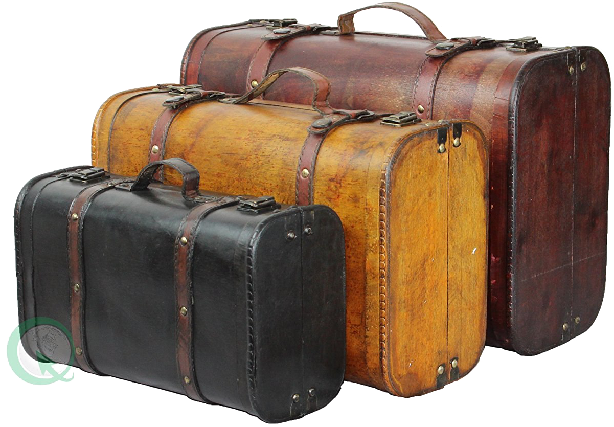 Transparent Suitcase Png - Vintage Suitcase On Mountain, Png Download PNG with transparent background
