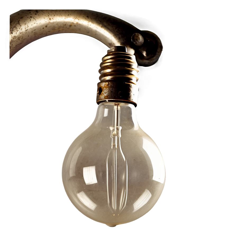 Vintage Light Bulb PNG 05042024 PNG image with a transparent background, free high-resolution download