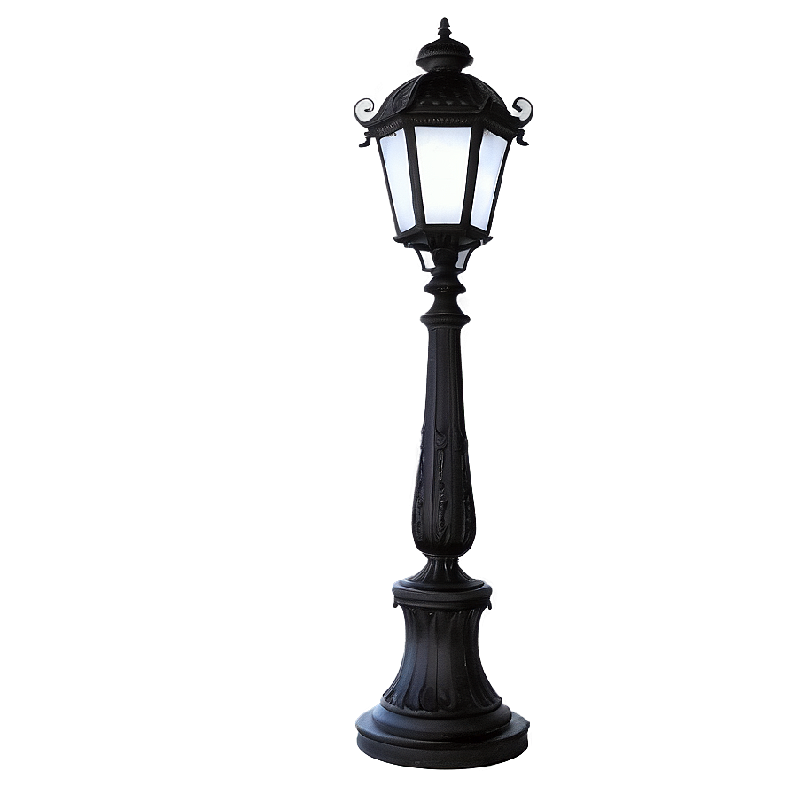 Vintage Light Post Png 10