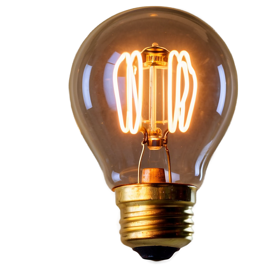 Vintage Lightbulb PNG 33 PNG image with a transparent background, free high-resolution download