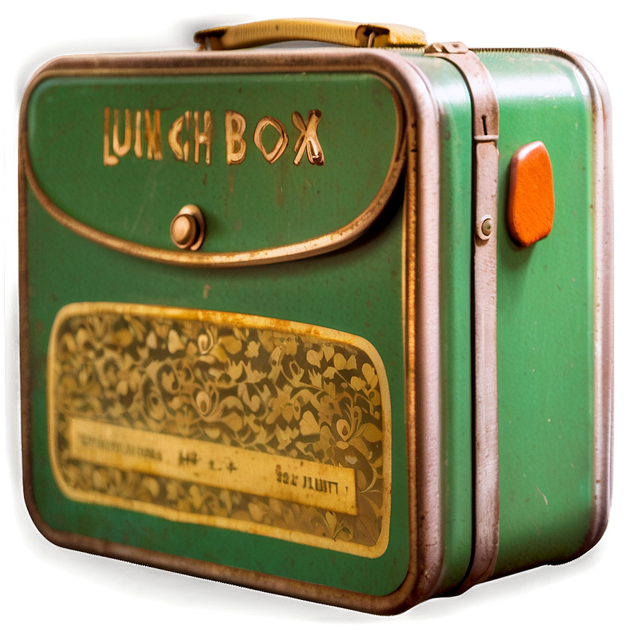 Vintage Lunchbox Png 11