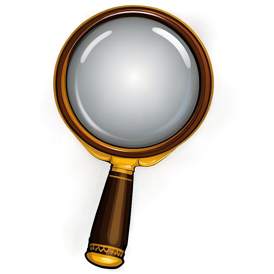 Vintage Magnifying Glass PNG 79 PNG with transparent background