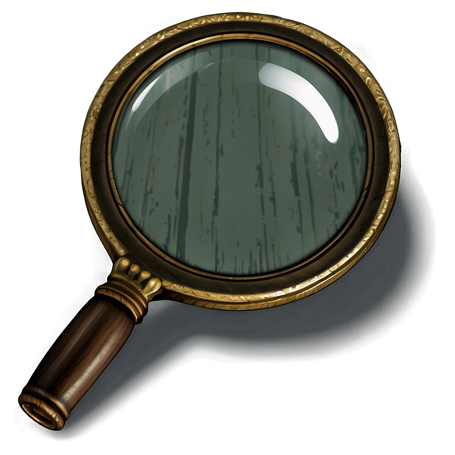 Vintage Magnifying Glass PNG grn76 PNG with transparent background