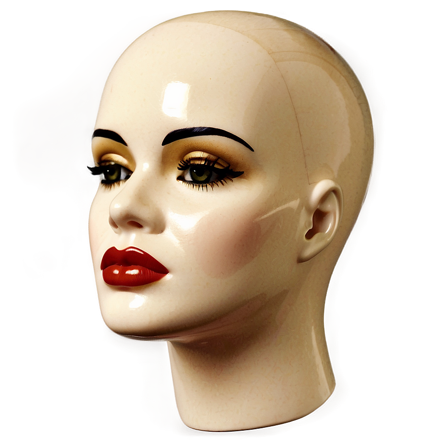 Vintage Mannequin Head Collection Png Mhn45