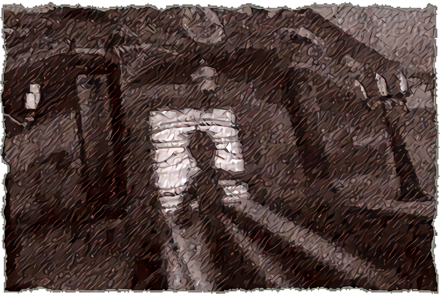 Vintage Mansion Entrance Artistic Rendering PNG with transparent background