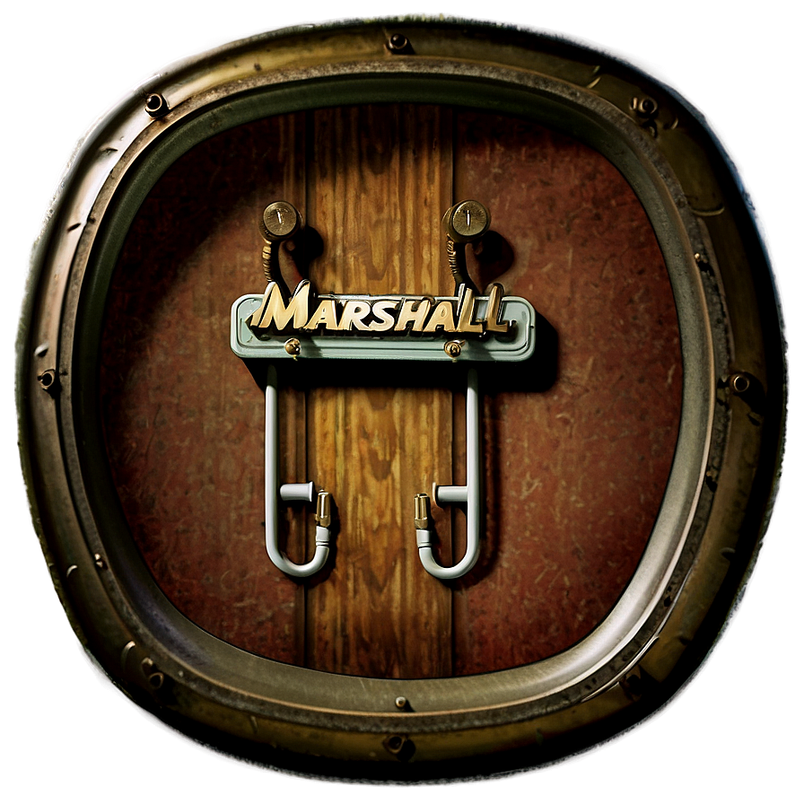 Vintage Marshall Logo PNG 06232024 PNG with transparent background