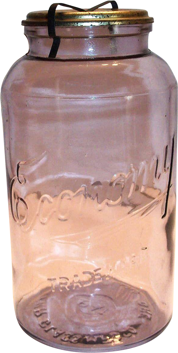 Transparent Jar 4 Gallon - Boyd Fruit Jars With Glass Clamp Lid, HD Png Download PNG image with a transparent background, free high-resolution download