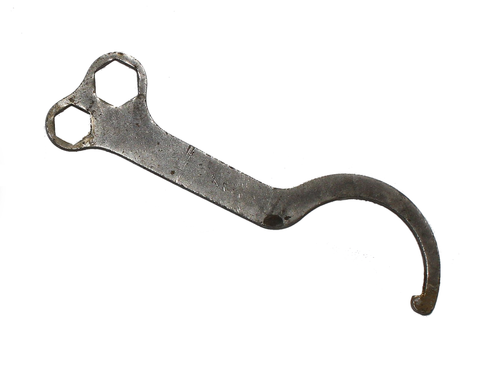 Vintage Metal Bottle Opener PNG with transparent background