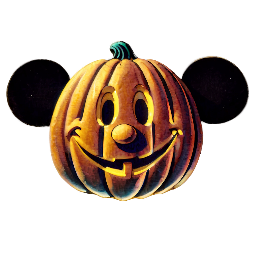 Vintage Mickey Mouse Halloween Png Dfk51