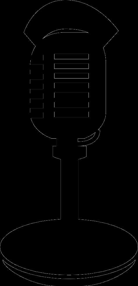 Condenser Microphone With Stand And Lips - Condenser Mic Icon, HD Png Download PNG image with a transparent background, free high-resolution download