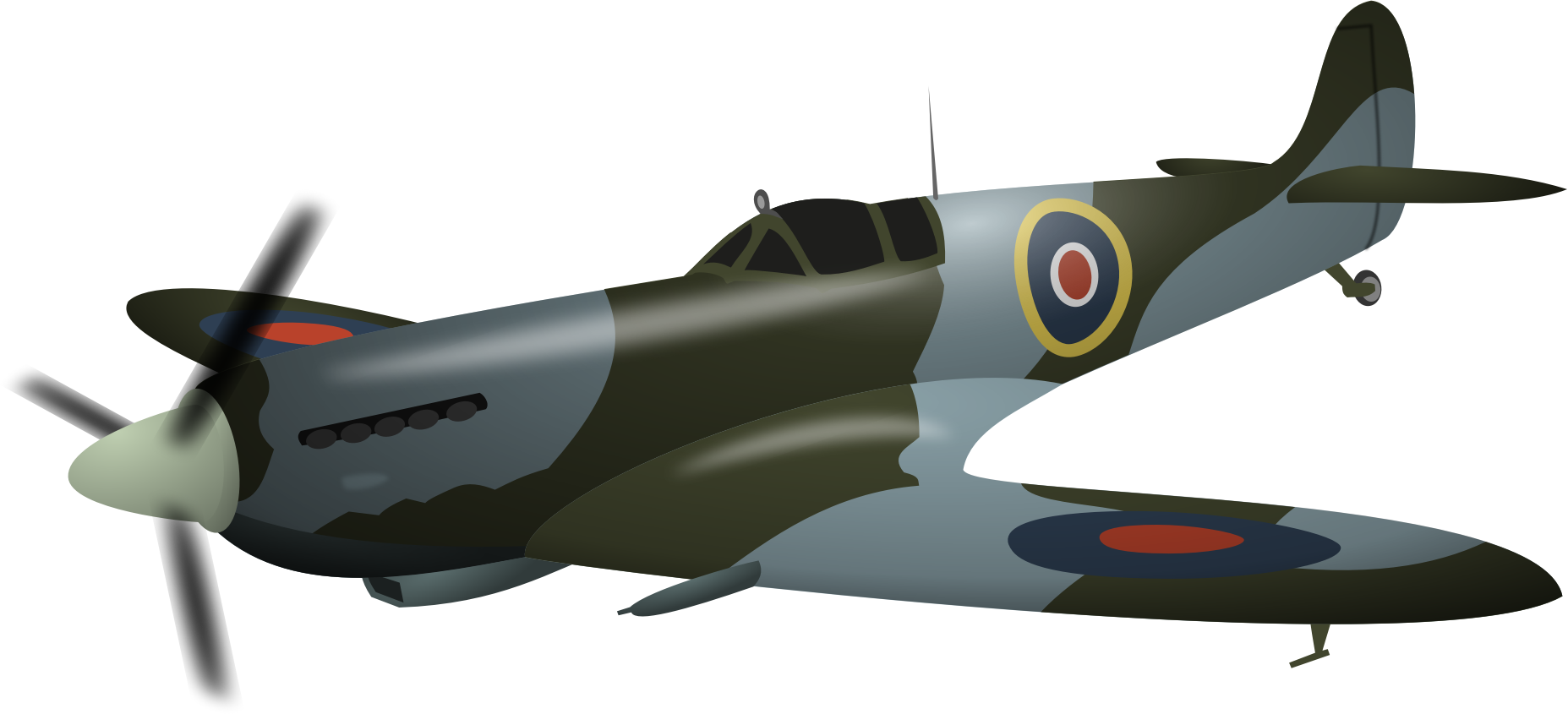 Transparent Airplane Clipart - Clipart Ww2 Plane, HD Png Download PNG with transparent background
