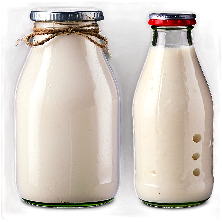 Vintage Milk Bottle Png 4