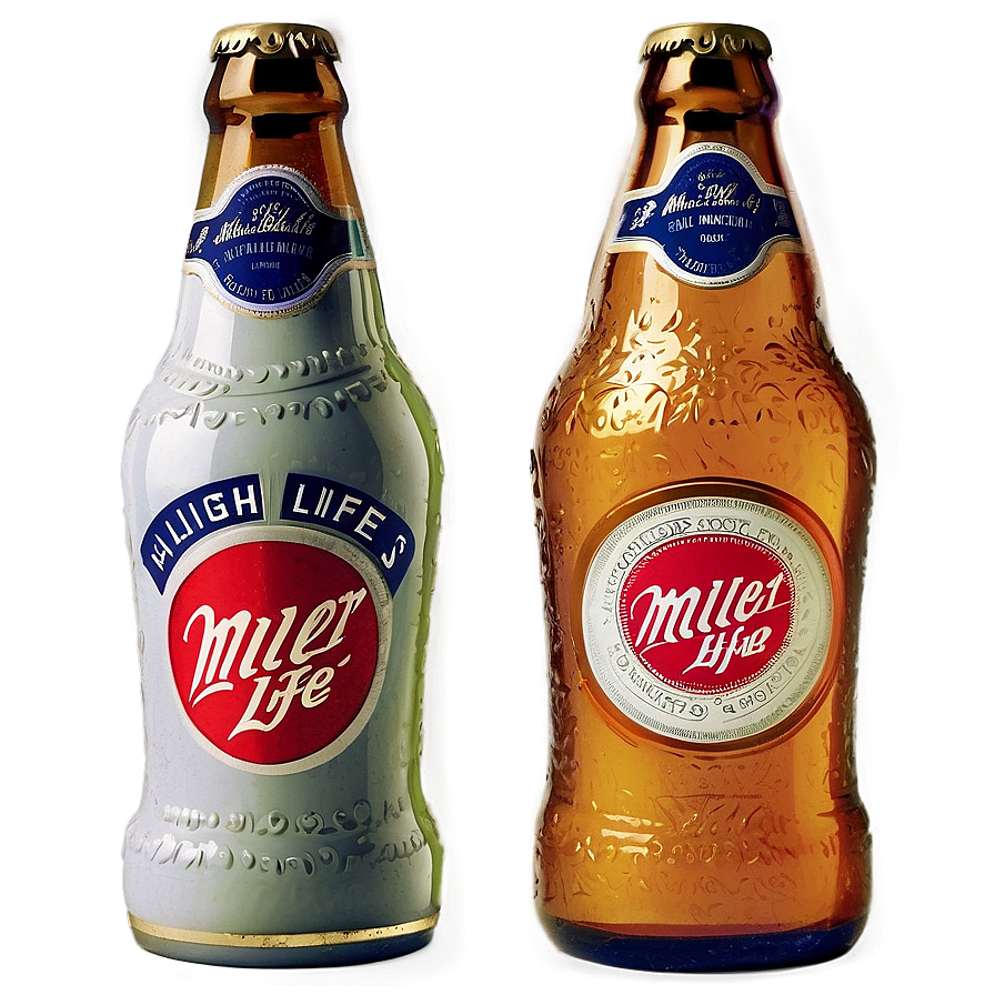 Vintage Miller High Life Ad Png Prw3