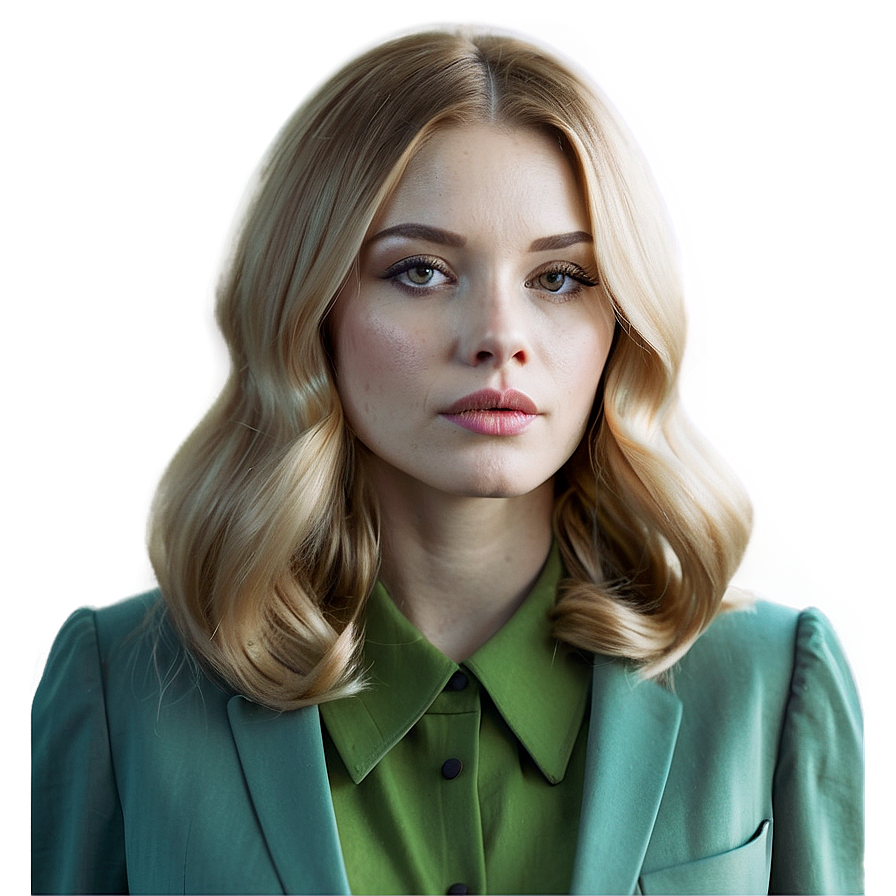 Vintage Model Portrait PNG fow36 PNG image with a transparent background, free high-resolution download