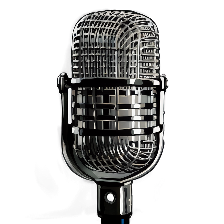 Vintage Mono Microphone Png Xoh