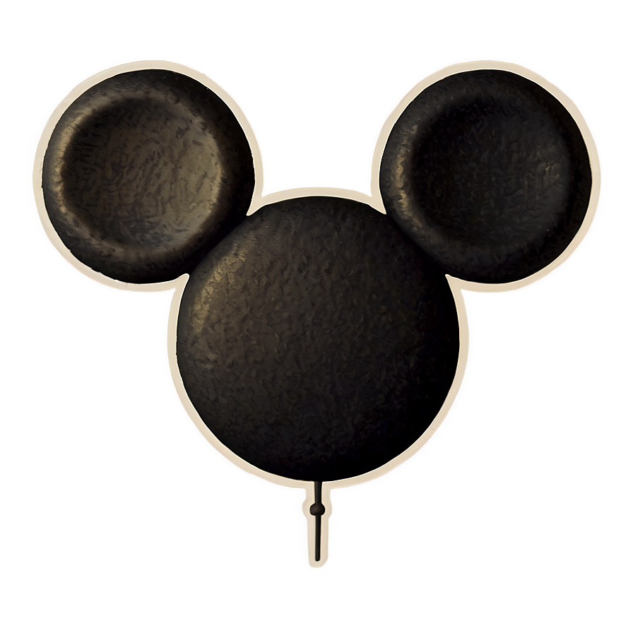 Vintage Mouse Ears Picture Png Wak