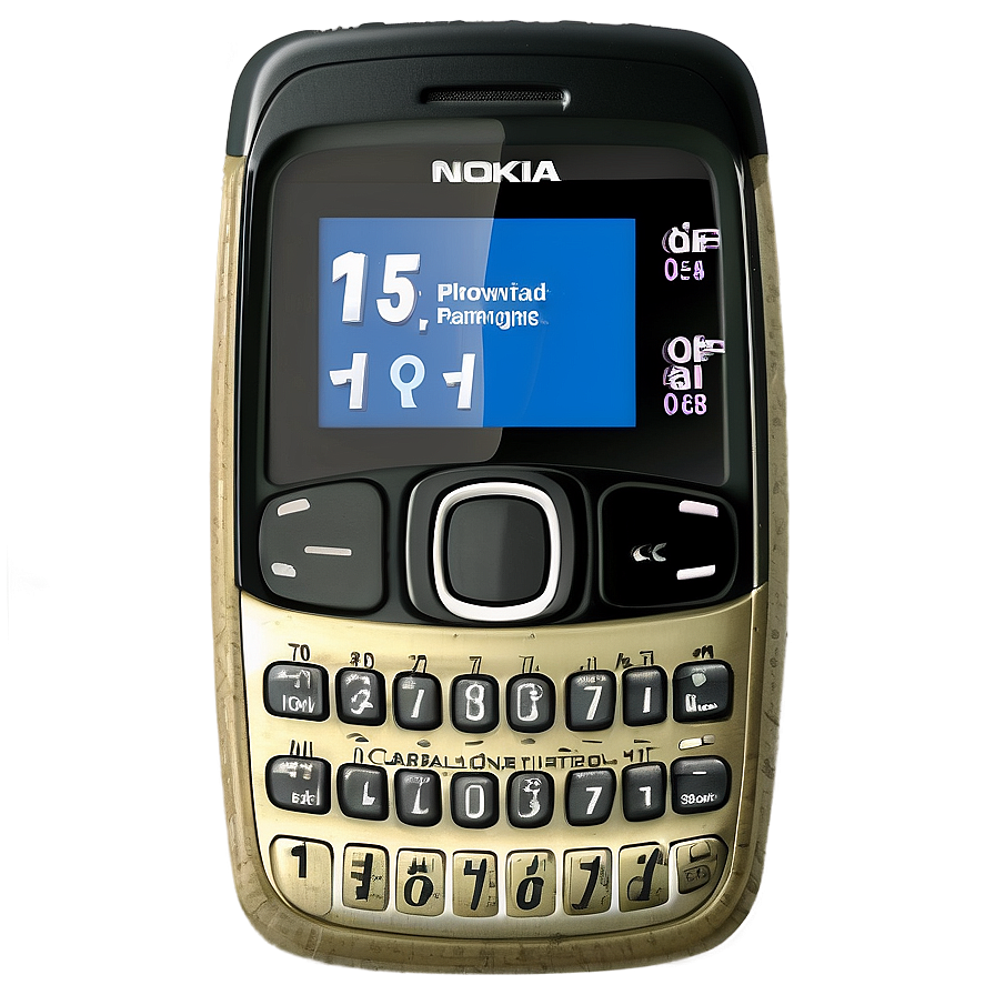 Vintage Nokia Phone Png 12