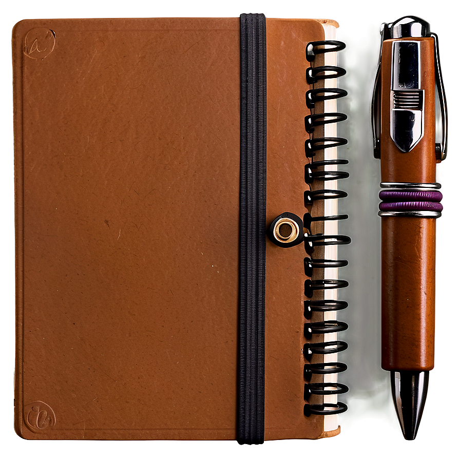 Vintage Notebook Png 6