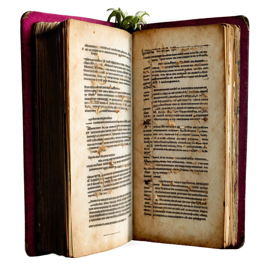 Vintage Open Book PNG jmu3 PNG with transparent background