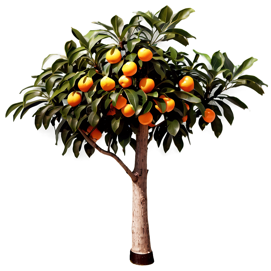 Vintage Orange Tree Png 84