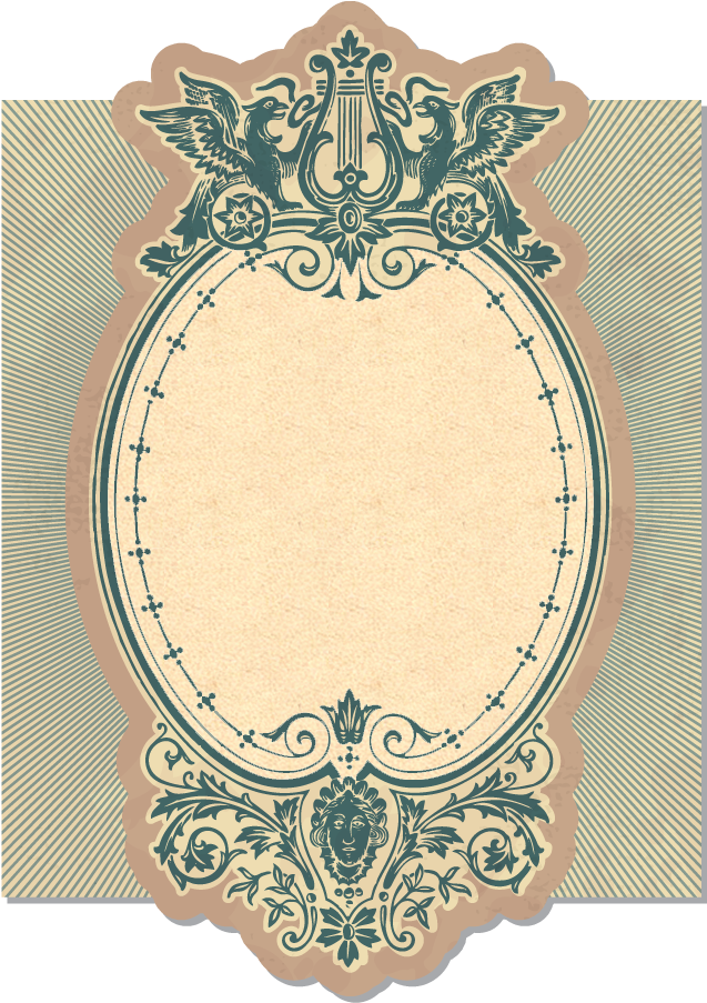 Vintage Ornate Frame Design