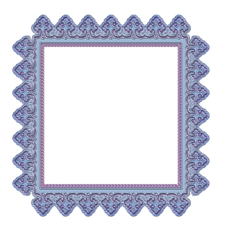 Vintage Ornate Frame Design