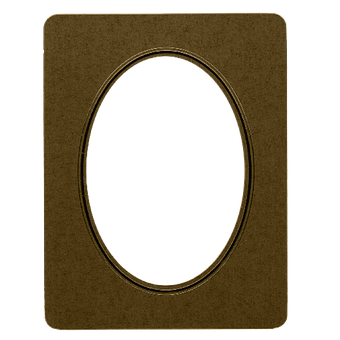 Vintage Oval Frame Texture