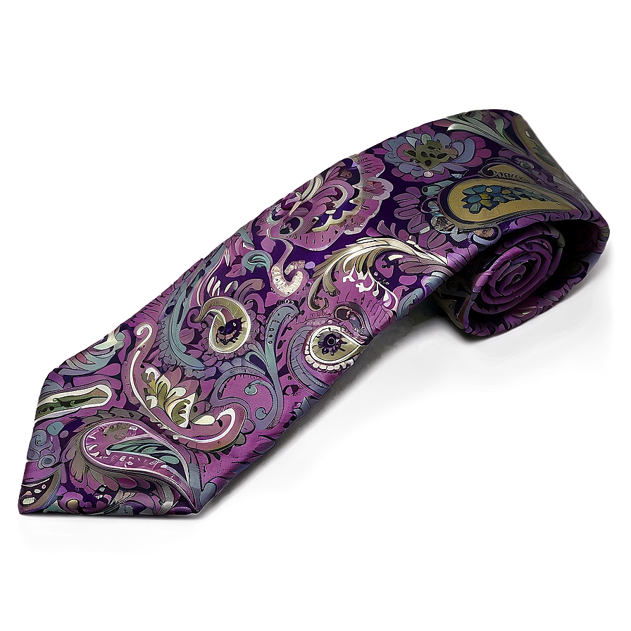 Vintage Paisley Tie Png Uoq77