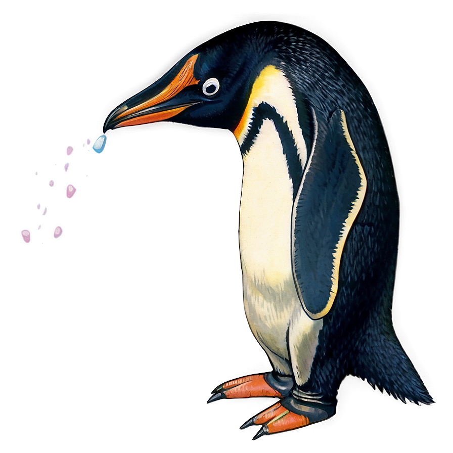 Vintage Penguin Png 44