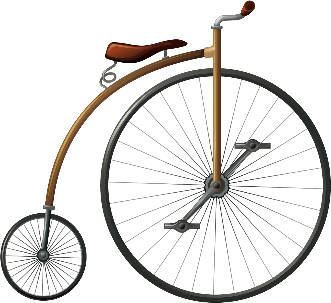 Bicycle Wheel Penny-farthing Big Wheel - Penny Farthing Wheel Png, Transparent Png PNG with transparent background