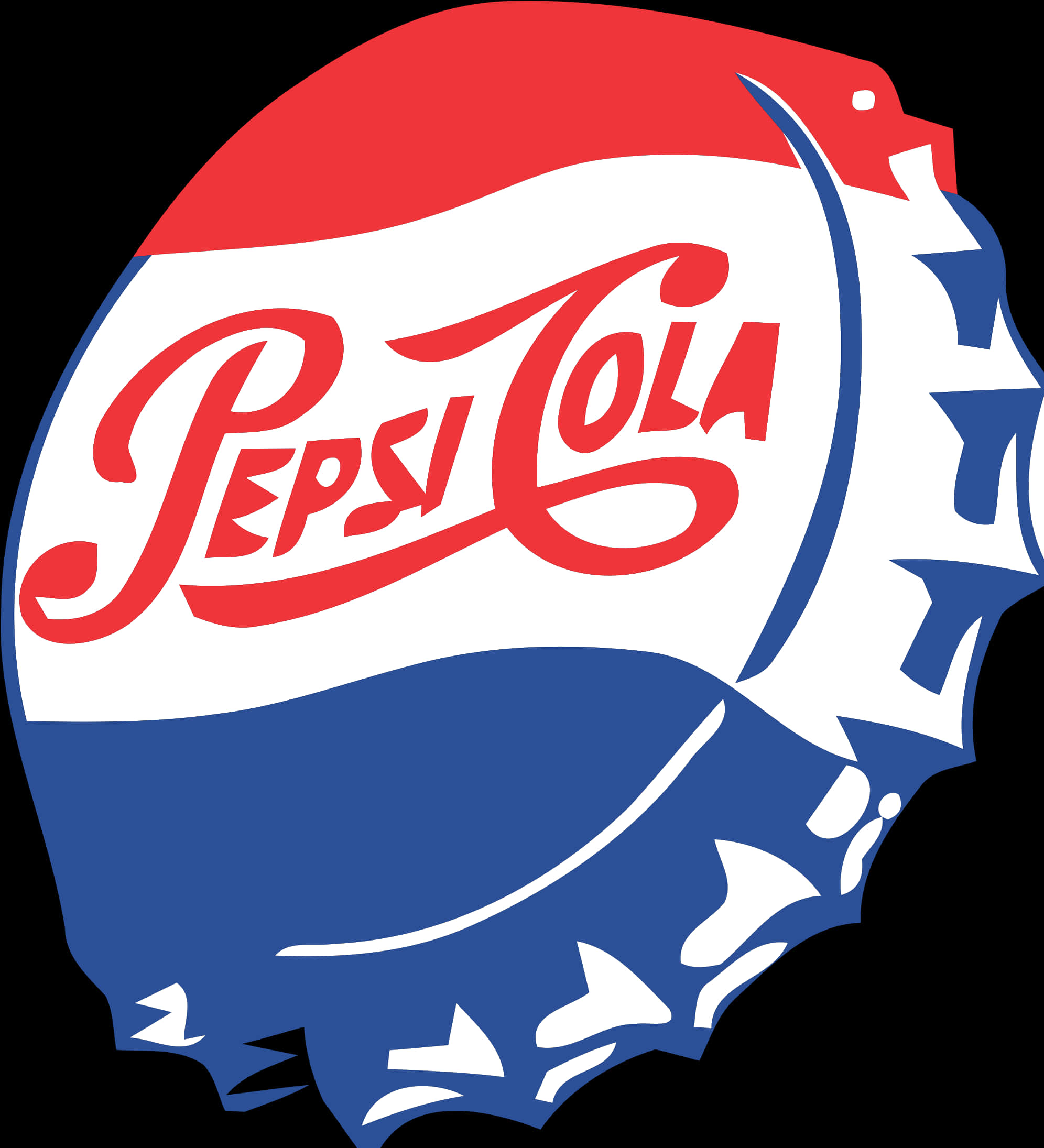 Vintage Pepsi Cola Logo