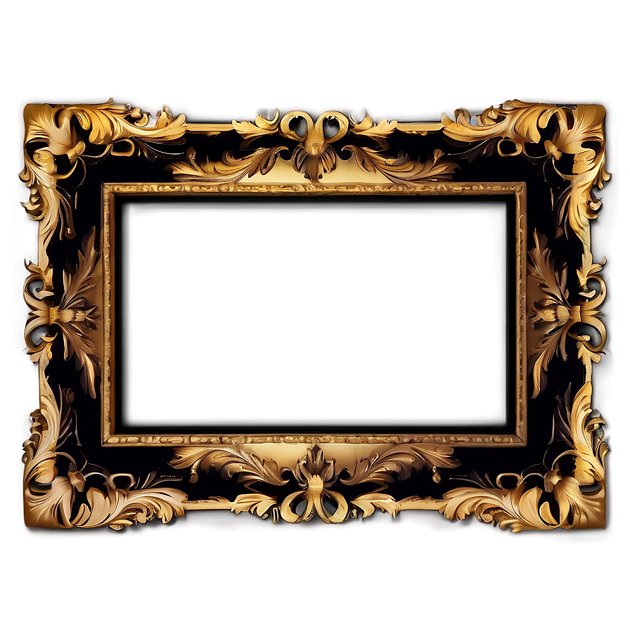 Vintage Photo Frame PNG wcd42 PNG image with a transparent background, free high-resolution download