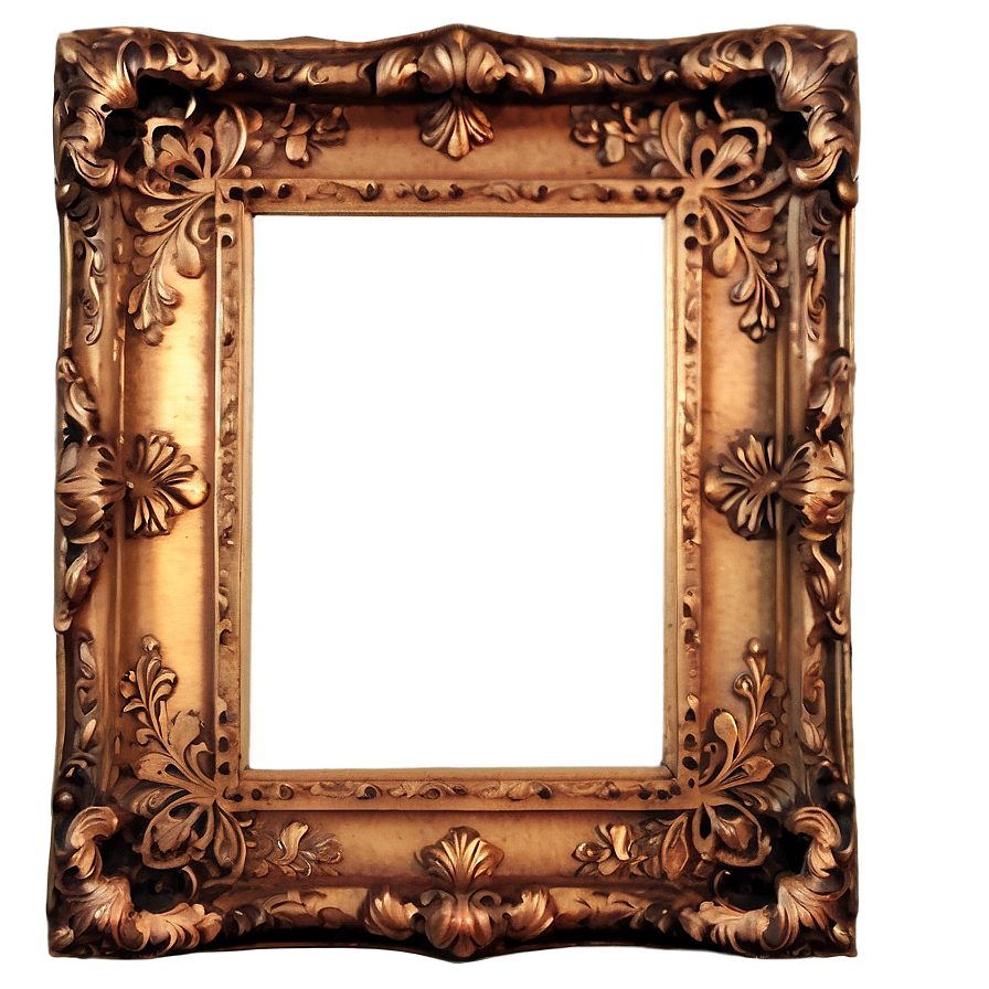 Vintage Picture Frame Png Xjt81