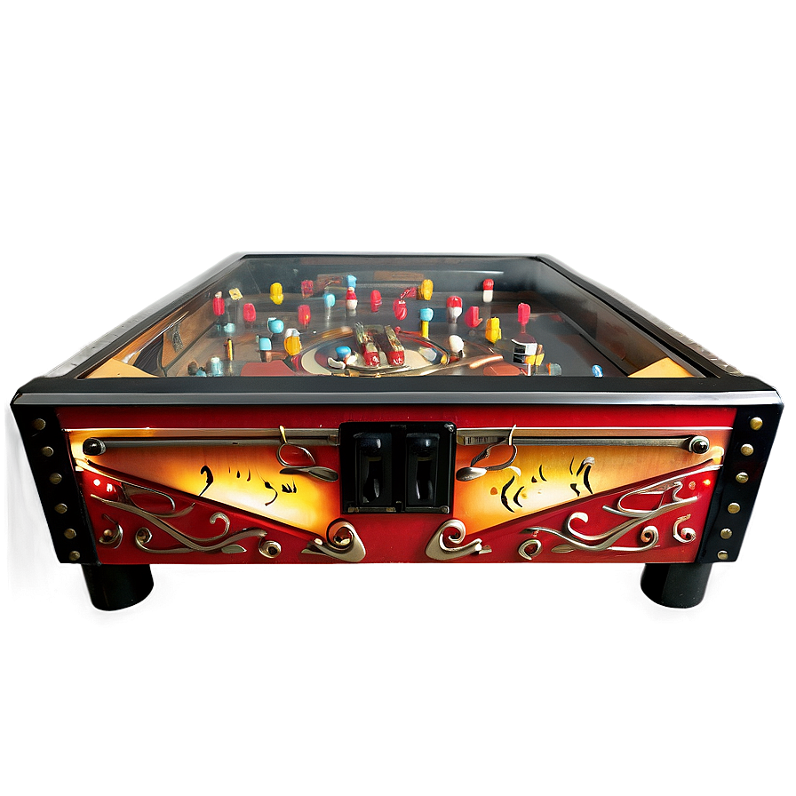 Vintage Pinball Game Png 80