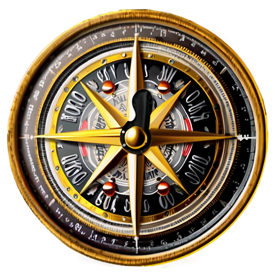 Vintage Pirate Compass Png Msi