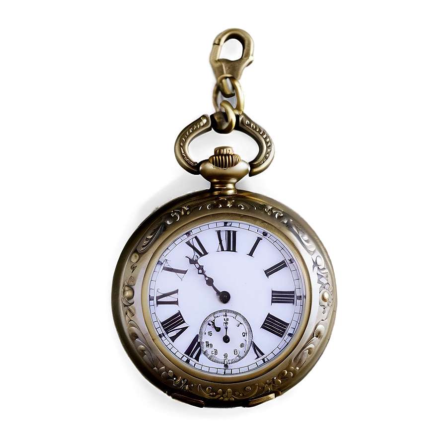 Vintage Pocket Watch Png 88