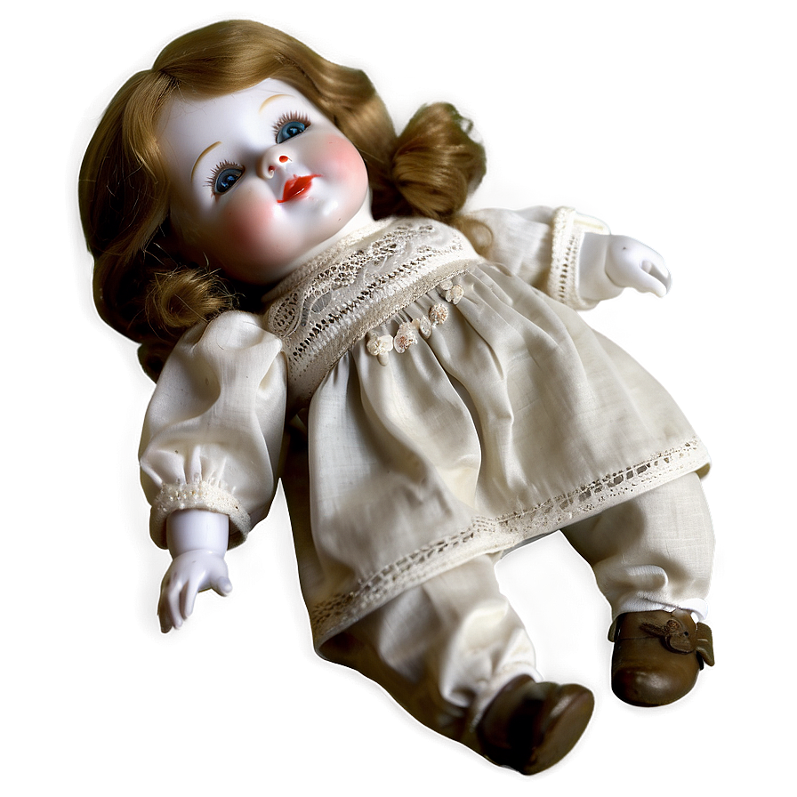 Vintage Porcelain Doll Png 63