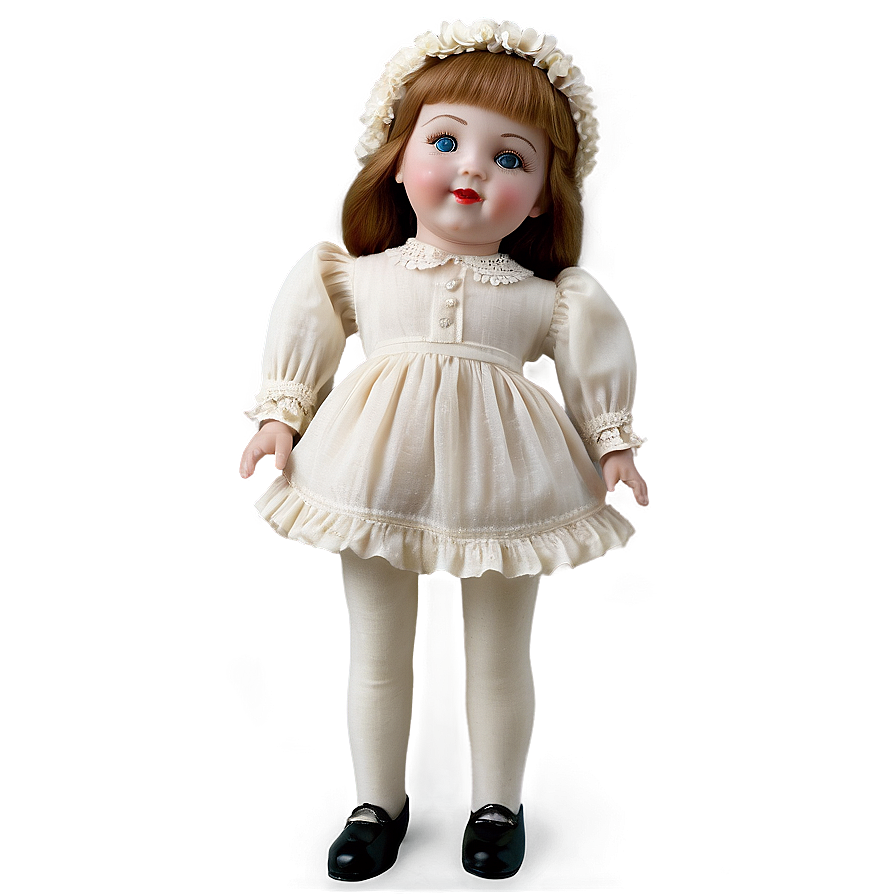 Vintage Porcelain Doll Png Jjh73