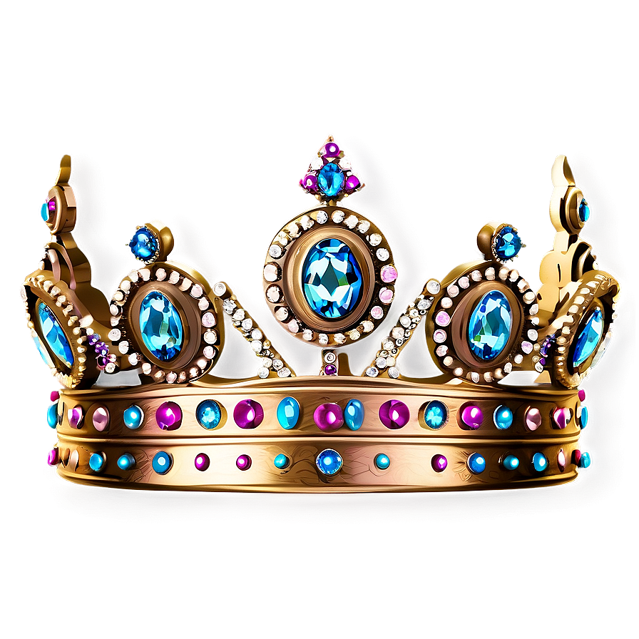 Vintage Princess Crown Png Jio