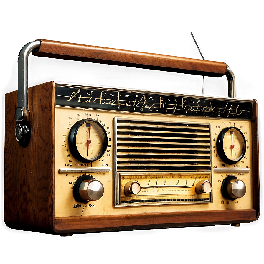 Vintage Radio Advertisement Png 94