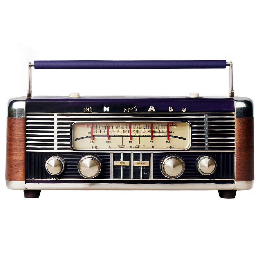 Vintage Radio Advertisement Png Jps