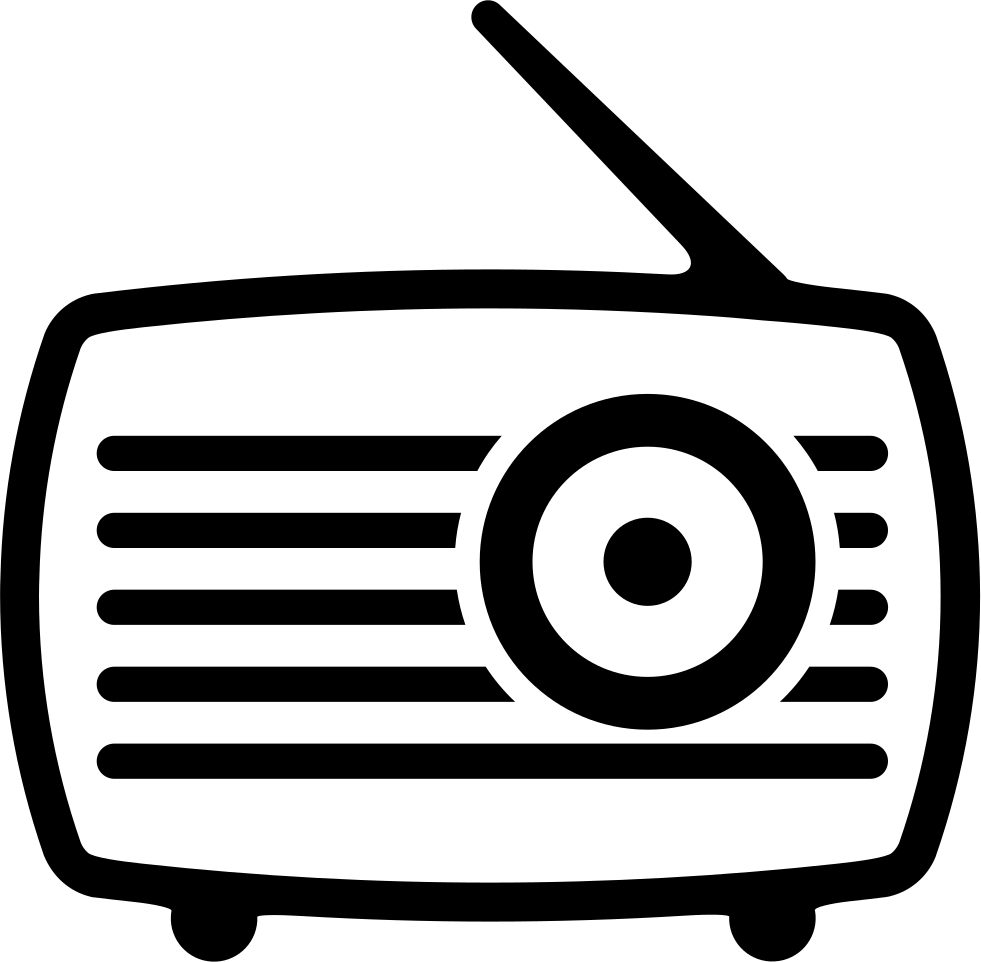 Old Radio With Antenna - Radio Icon Png Free, Transparent Png PNG with transparent background
