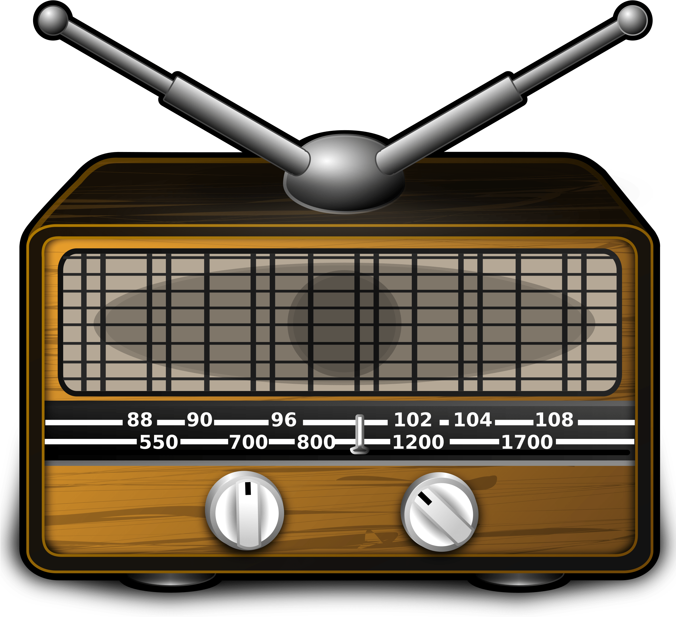 Old Fashioned Radio Clipart, HD Png Download PNG with transparent background