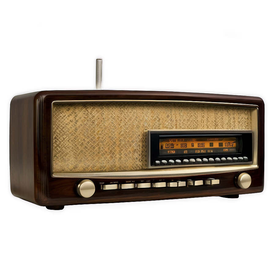 Vintage Radio PNG xsg PNG with transparent background