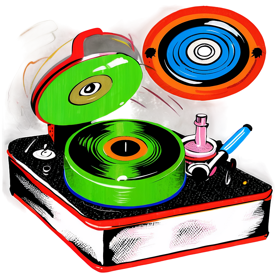 Vintage Record Player Tumblr Png 94