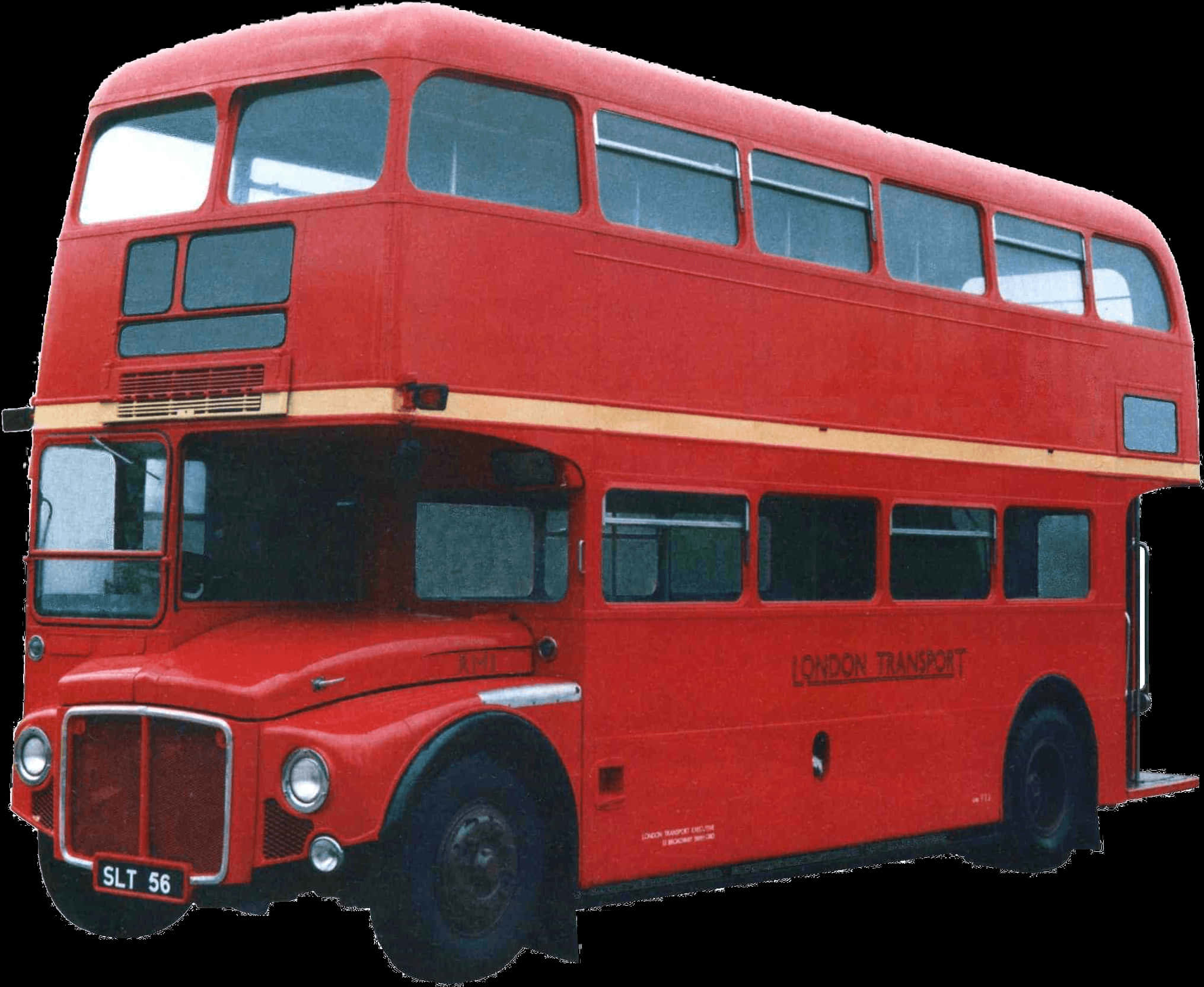 Vintage Red London Bus